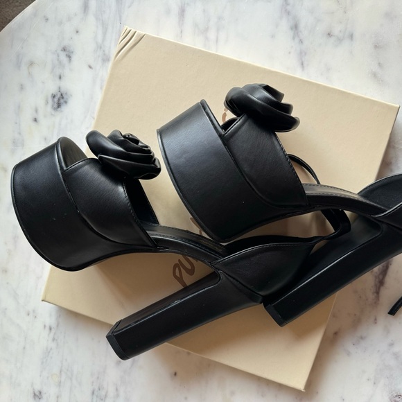 Public Desire Shoes - Public Desire Rose Platform Heels, size 7, brand new in original box, never worn